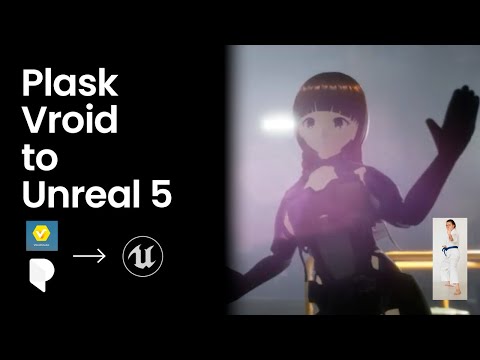 Plask with VRoid