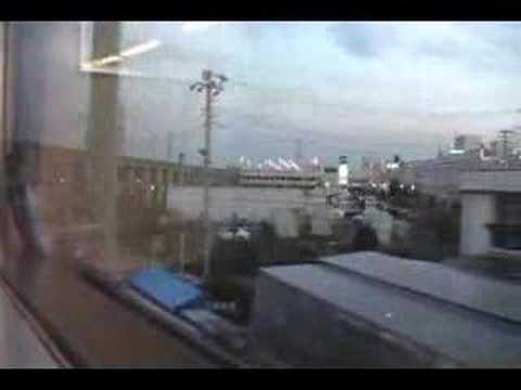 JR東日本　快速エアポート常磐4号183系車窓　成田空港Narita Airport(Japan)～上野Ueno