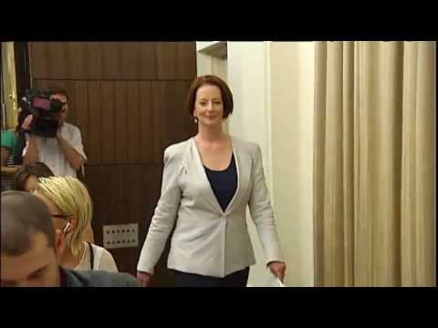 Julia Gillard - Julia Gillard became Australia's first female prime minister after a mid-term change of leadership, was constantly undermined from within, and eventually Aus...
