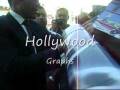 oscar de la hya signing our boxing glove