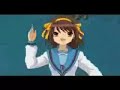 okay this is my first video where i wanted to test out my timing ^^;; i worked on this video for about 3 1/2 hours x.x. i had it totally done around 2 hours but just as i put in the last clip...my computer froze one me t_t. so i had to start all over. it's a bit different then the first one i made but i am very proud of it. i hope you all enjoy it and feel free to comment as well.

video info:
song:bumblebee
starring: the s.o.s brigade
i do not own the rights to the song or anime. this is fan made!