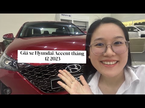 Giá xe Hyundai Accent Số Sàn trong tháng 12/2023 mới cập nhật