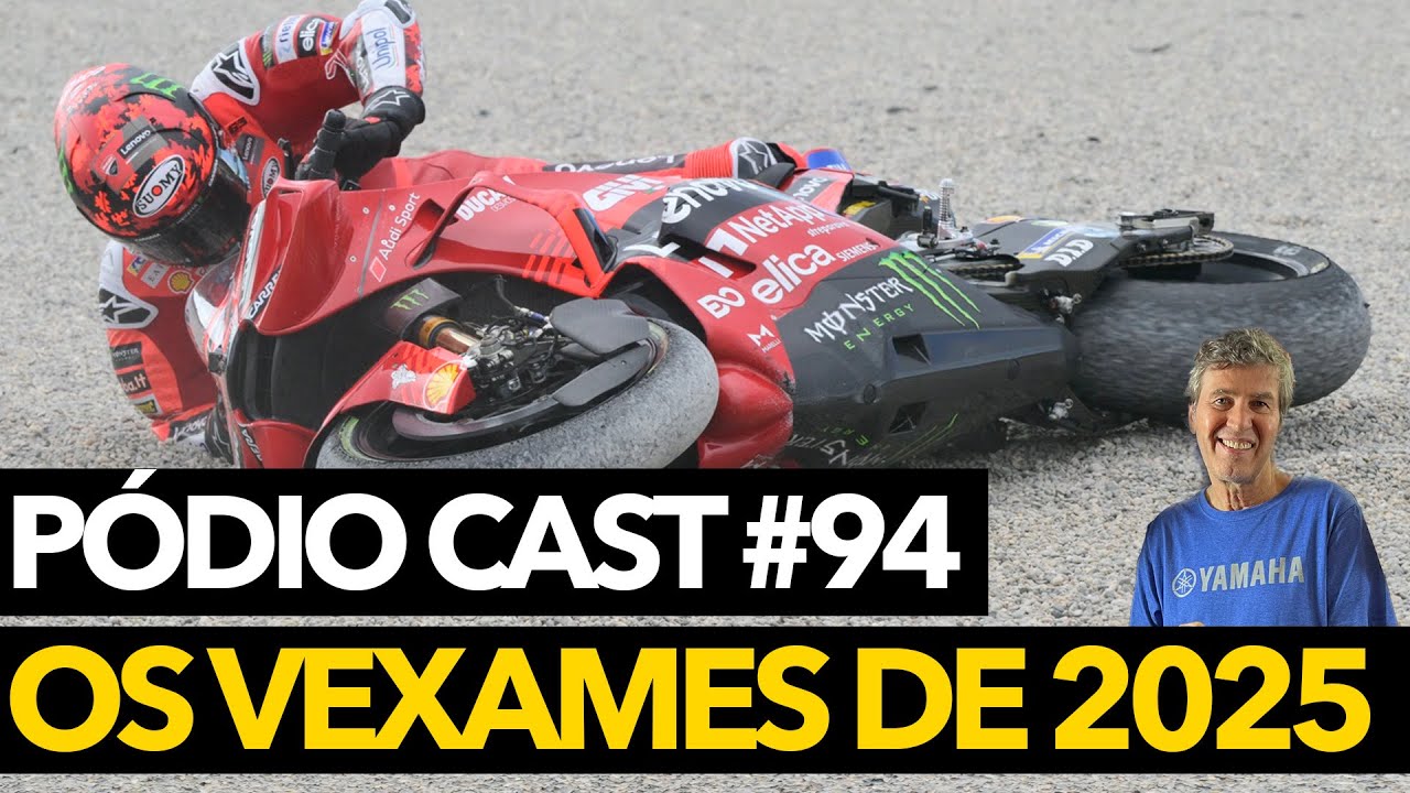 BAGNAIA, MARTÍN ou outro: quem foi o destaque NEGATIVO nº1 de 2025? Os PIORES do ano... | Pódio Cast