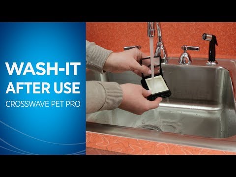 How to Clean Your CrossWave® Pet Pro After Use