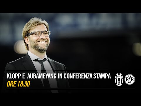 Conferenza stampa di Jürgen Klopp e Pierre-Emerick Aubameyang