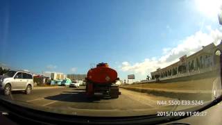 Sevastopol - Yalta 09/10/2015 (timelapse 4x)