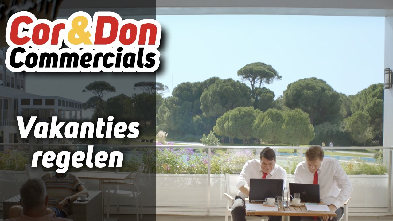 Actrice Lisanne als receptioniste in leuke Corendon TVC
