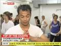 Anthony King choreographer interview: Michael Jackson teaching Thriller: Sky News (pre recorded)