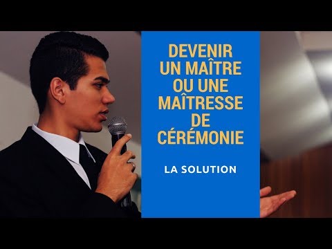 Maitre de cérémonie