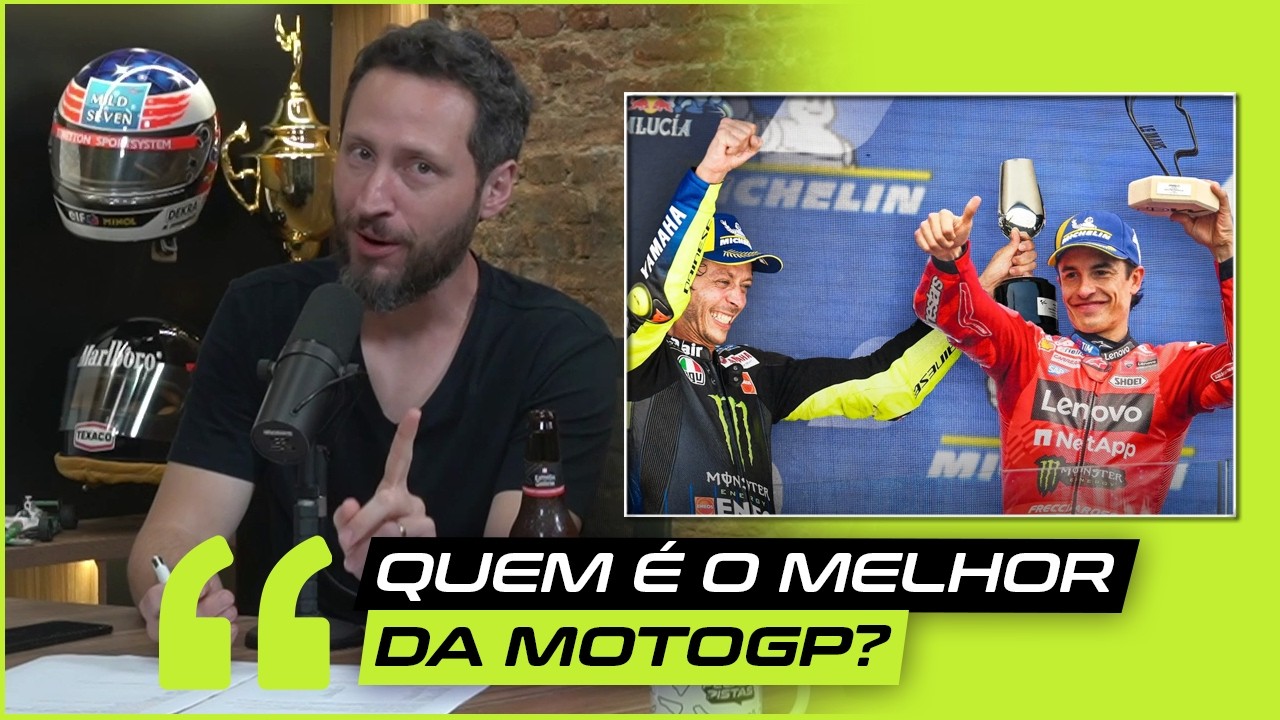O Olimpo da Moto: Ninguém supera Marc Márquez e Valentino Rossi?#cortes #pelaspistaspodcast