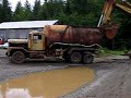 OLD CAT 235 MOVING EVEN OLDER 924 KENWORTH