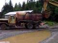 OLD CAT 235 MOVING EVEN OLDER 924 KENWORTH