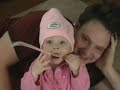 arilyn sporting her cute pink packers hat that daddy bought for her:)