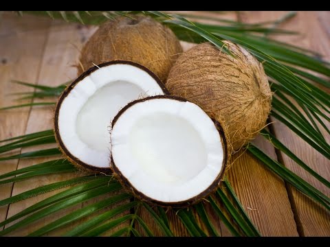 how to open a coconut