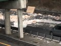 Papery mess causes backup on I-91 north