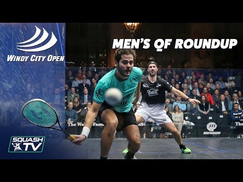 Squash: Windy City Open 2020 - Men's Quarter Finals Roundup
