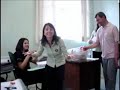 Andreia Hoffman dançando valsa!