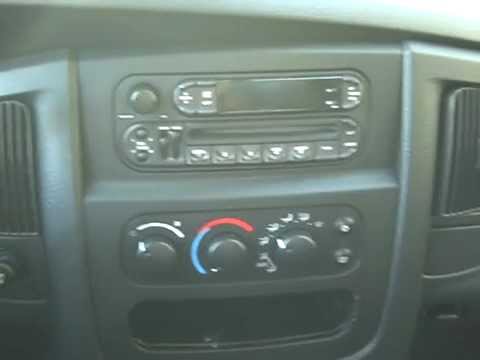 Dodge Ram Pick Up Car Stereo Removal and Repair
