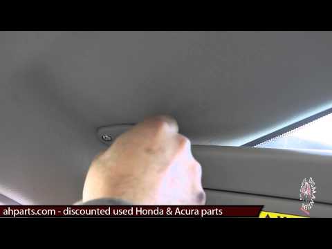SUN VISORS Replacement How to replace install change tutorial video installation fix 06-11 Civic