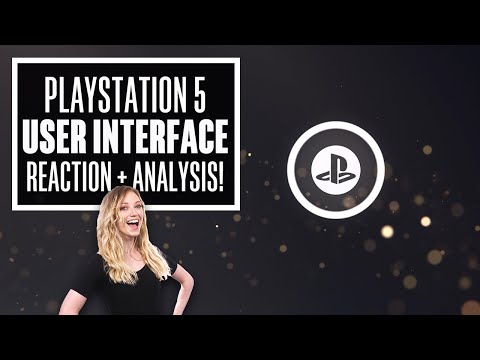 Playstation 5 User Interface REACTION + ANALYSIS - First Look at PS5 UI is here