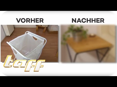 Beistelltisch aus WÄSCHEKORB? Die ultimativen IKEA HACKS | taff | ProSieben