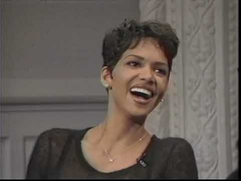 Halle Berry on Letterman Promotes "Race the Sun" & Talks Solar Energy - 3/21/1996