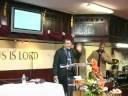 Shahzad Salee preaching The Word of God.