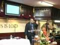 Shahzad Salee preaching The Word of God.