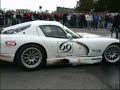 Oreca Dodge Viper GTS-R drag @ Mantorp