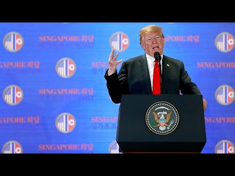 Singapur: Nach Treffen mit Kim - die Hhepunkte von Trumps Pressekonferenz