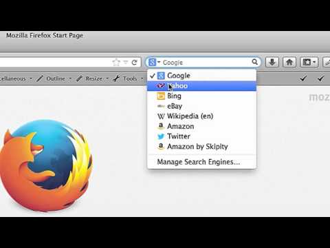 how to remove yahoo search