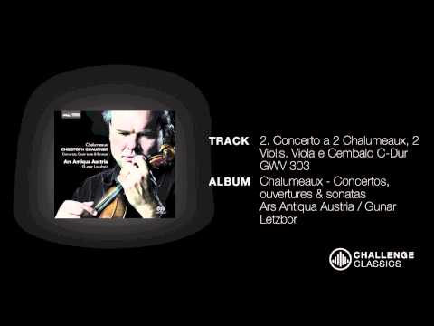 play video:Ars Antiqua Austria; Graupner - Concerto a 2 Chalumeaux, 2 violis Viola e Cembalo C-Dur GW