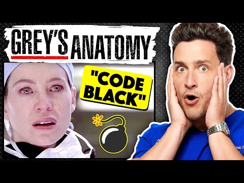 Doctor Reacts To Grey's Anatomy Bomb Episode