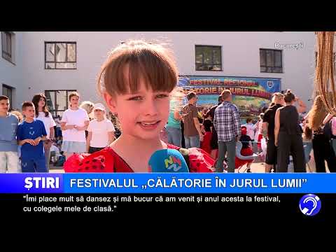 Festivalul școlar ”Călătorie în jurul lumii”