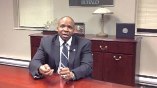 YouTube video of Reginald Sanders speaking about career impact