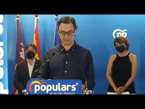 Costa: “Los ciudadanos de Balears necesitan y merecen una alternativa a un Govern agotado”