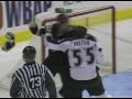 Cody McLeod vs B.J. Crombeen Oct 18, 2008 Cody McLeod vs B.J. Crombeen Oct 18, 2008