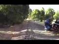 Cobden Miniature Railway - Drivers Eye View