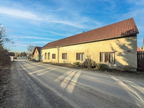 Video Rodinný dům na Vysočině s jedinečným potenciálem, lokalita Strmilov - Malý Jeníkov