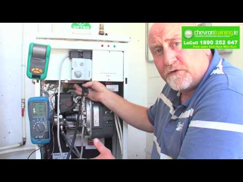 how to service a oil boiler