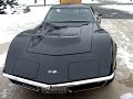 Black 1969 Corvette