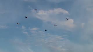 Полет группы БПЛА / Flight of a group of UAVs