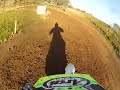 READ* Helmet cam: GoPro Hero HD 2 Bike: 2012 RMZ 450 Track: Mallory park (England) Date: 15/1/12 track was slippy due to frost and ice, first helmet cam video hope you enjoy :)