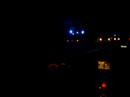 3 Streifenwagen sperren Strasse in Alsdorf