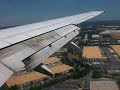 Landing in ATL . Boeing 737-800 High Quality