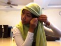 cara pakai tudung ala najwa latif - video
