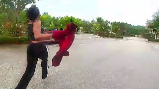 Grocery Shopping Quickly Turns To Chaos