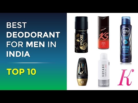 Top 10 Best Deodorants for Men in India with Price | 2017