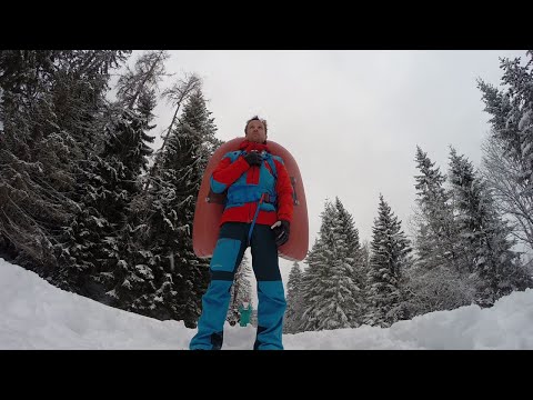 Lawinenrucksack Auslösung & richtig Falten - ABS Rucksack Powder 8