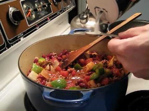 how to make chili